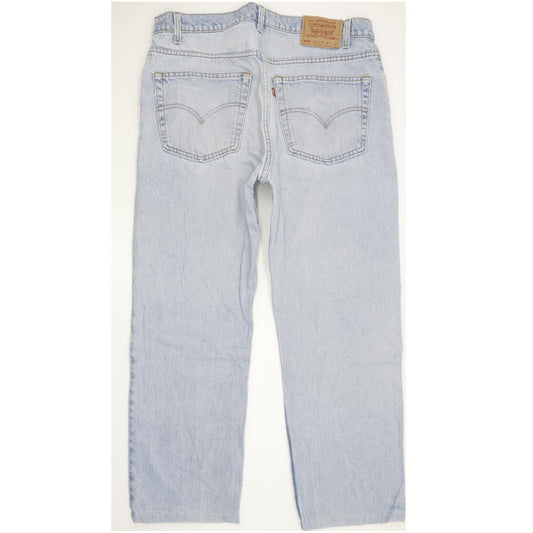 Levi's 505 Made in USA Men Blue Straight Regular Jeans W37 L28
