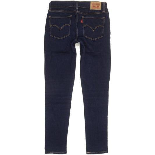 Levi's 711 Women Blue Skinny Slim Stretch Jeans W27 L27