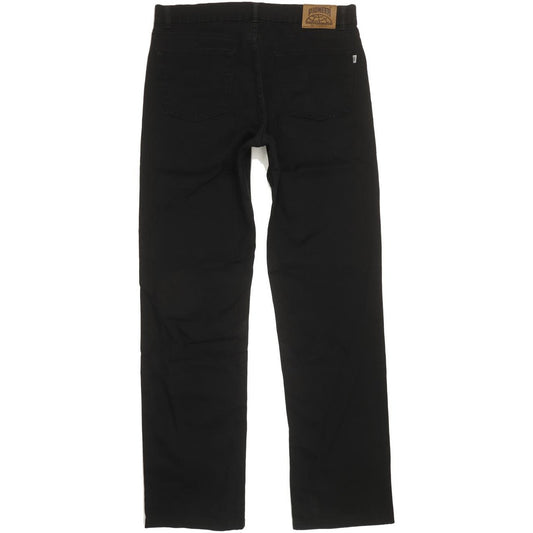 Pioneer Men Black Straight Regular Stretch Jeans W36 L34