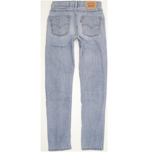 Levi's 510 Kids Blue Skinny Slim Jeans W26 L31
