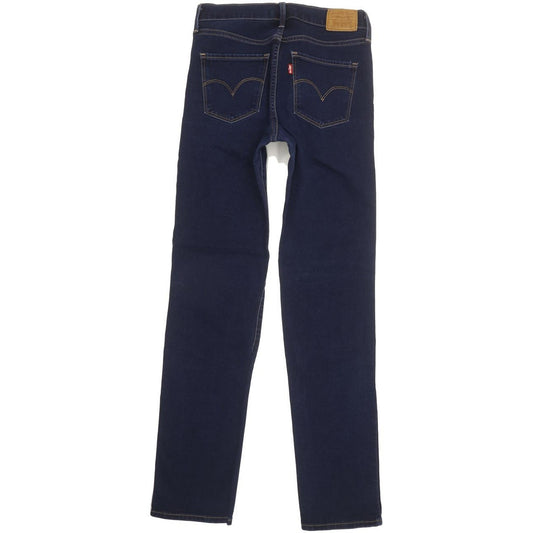 Levi's 314 Shaping Women Blue Straight Slim Stretch Jeans W27 L31