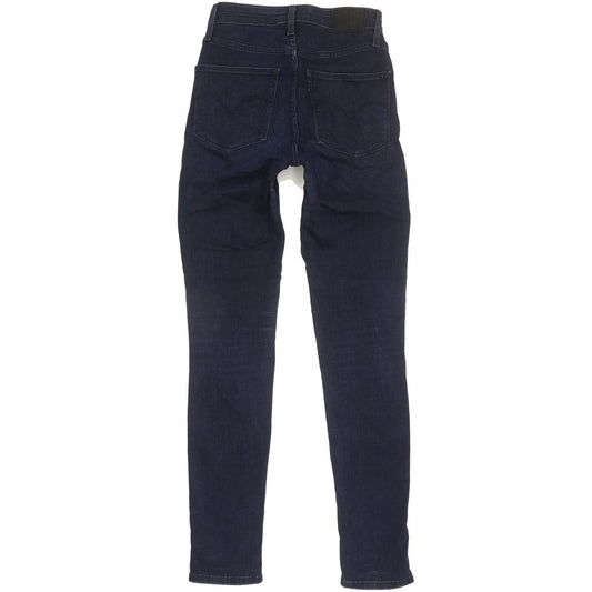 Levi's 721 Women Navy Skinny Slim Stretch Jeans W26 L30