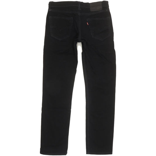 Levi's 511 Men Black Straight Slim Stretch Jeans W30 L29