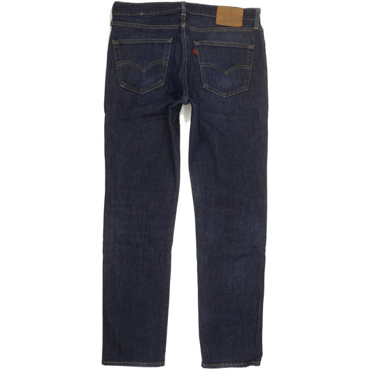 Levi's 511 Men Blue Straight Slim Jeans W34 L31