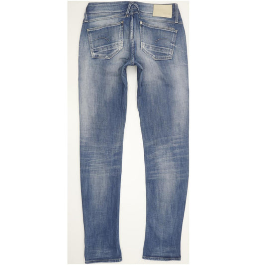G-Star Lynn Women Blue Skinny Slim Stretch Jeans W29 L31