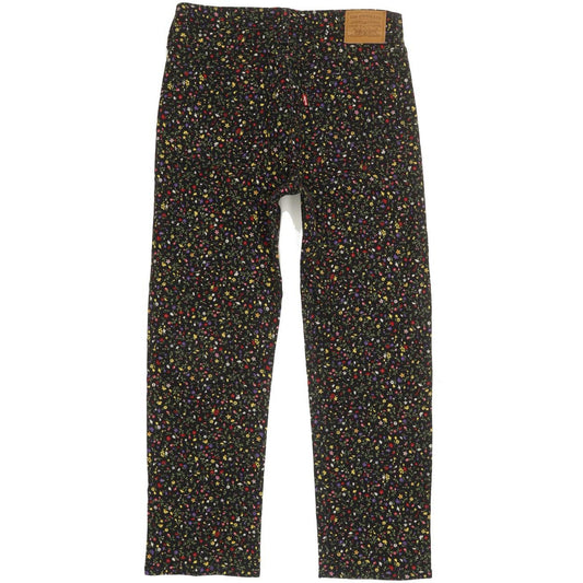 Levi's Wedgie Black Straight Slim Stretch Jeans High Waisted W30 L26