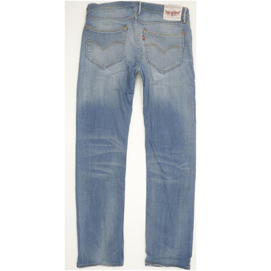 Levi's 504 Men Blue Straight Regular Stretch Jeans W32 L31