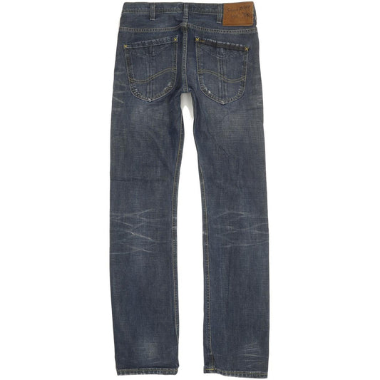 Lee Zed Rider Men Blue Straight Regular Jeans W30 L34