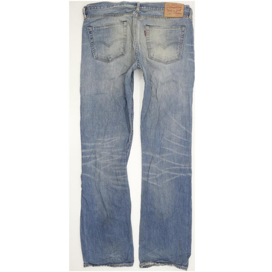 Levi's 504 Men Blue Straight Regular Jeans W36 L34