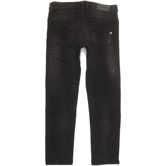 Diesel Sleenker 0670I Men Black Skinny Slim Stretch Jeans W32 L29