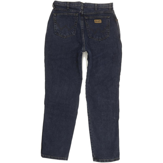 Wrangler Lycy Blue Straight Regular Jeans High Waisted W34 L30