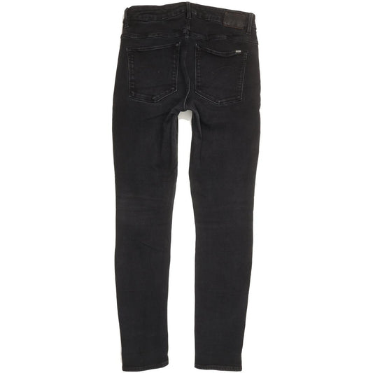 G-Star 3301 Women Black Skinny Slim Stretch Jeans W32 L31