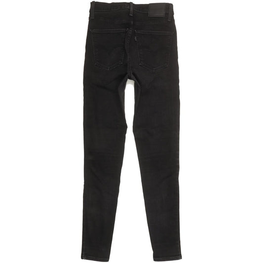Levi's Mile Women Black Skinny Slim Stretch Jeans W28 L29