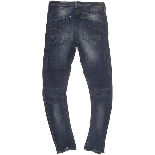 G-Star Arc 3D Women Blue Tapered Loose Stretch Jeans W26 L32