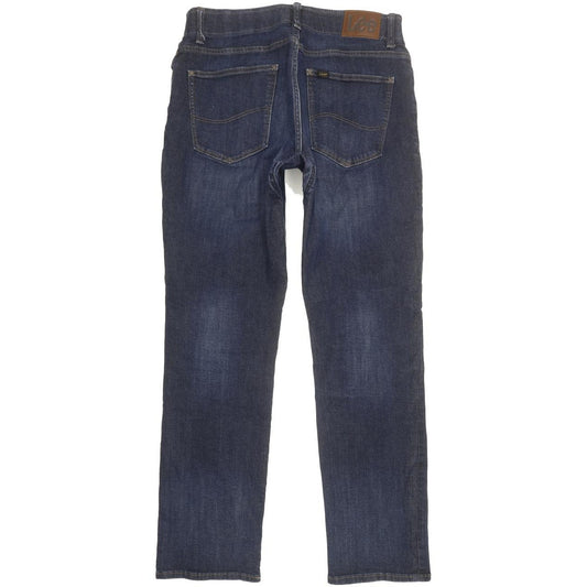 Lee Men Blue Tapered Slim Stretch Jeans W33 L31