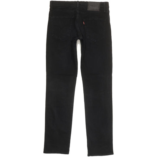 Levi's 511 Men Black Straight Slim Stretch Jeans W31 L31