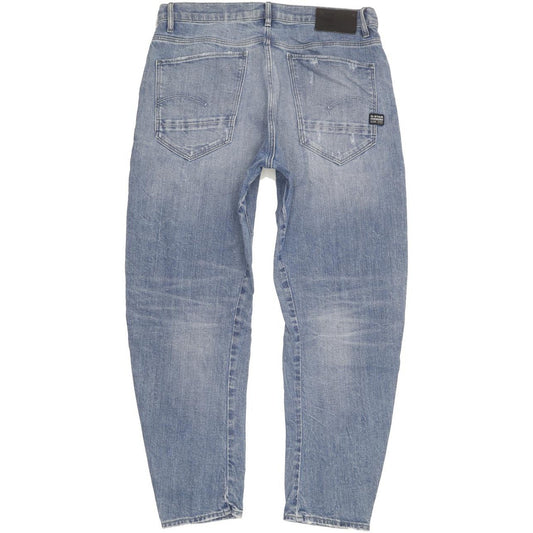 G-Star Arc 3D Men Blue Tapered Relaxed Boyfriend Stretch Jeans W30 L34