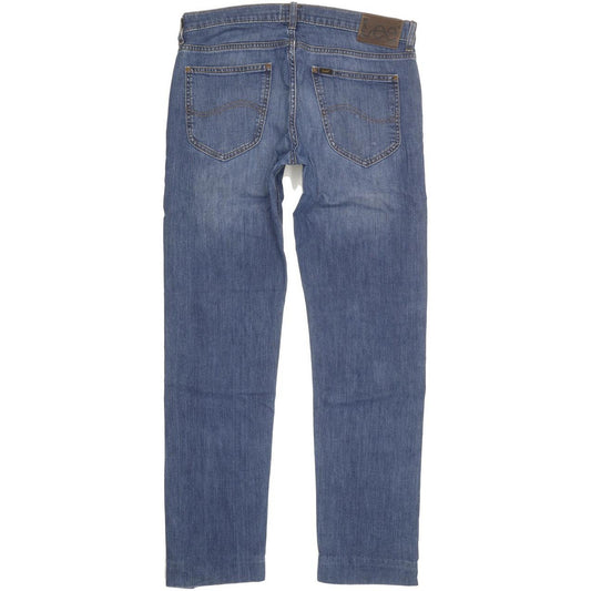Lee Daren Men Blue Straight Slim Stretch Jeans W32 L31