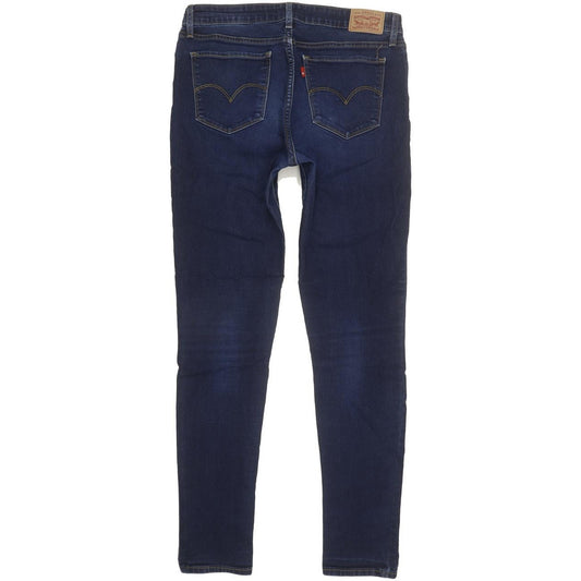 Levi's 711 Women Blue Skinny Slim Stretch Jeans W31 L31