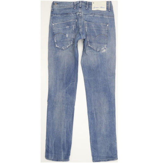 G-Star Low T Women Blue Tapered Slim Stretch Jeans W27 L30