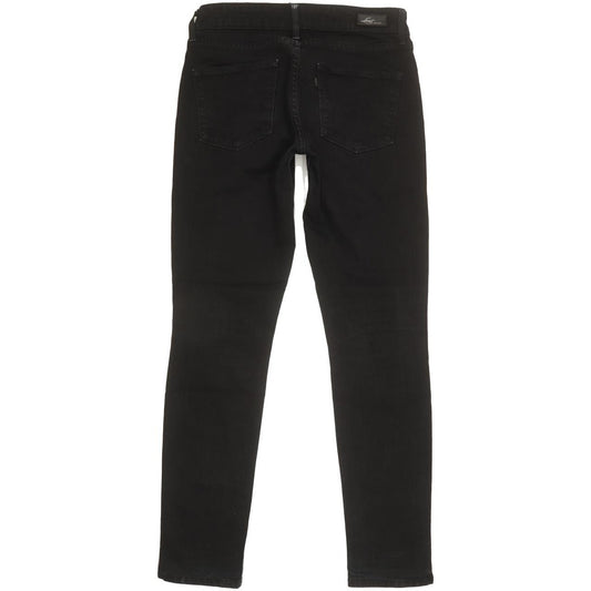 Levi's Demi Curve Women Black Skinny Slim Stretch Jeans W28 L30