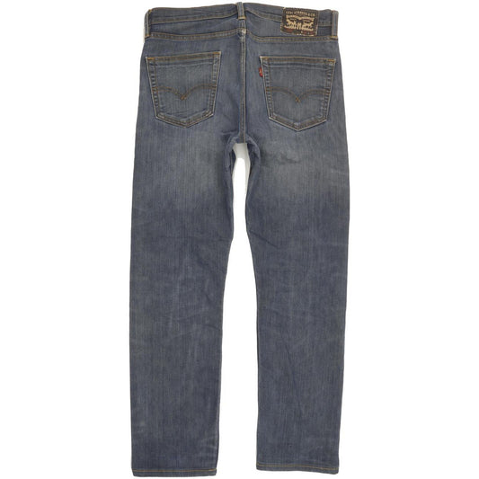Levi's 513 Men Blue Straight Slim Jeans W33 L29
