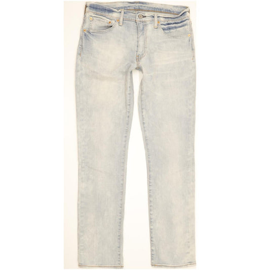 Levi's 511 Men Blue Straight Slim Stretch Jeans W32 L32