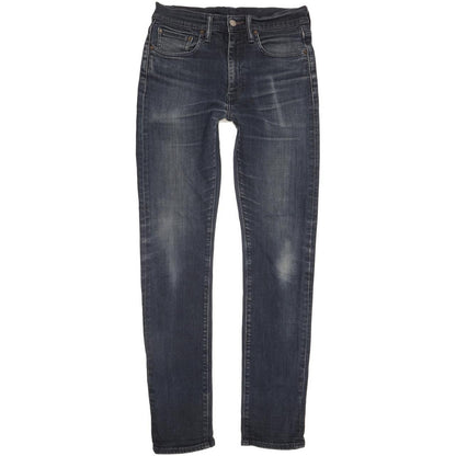 Levi's 522 Men Blue Tapered Slim Stretch Jeans W29 L32