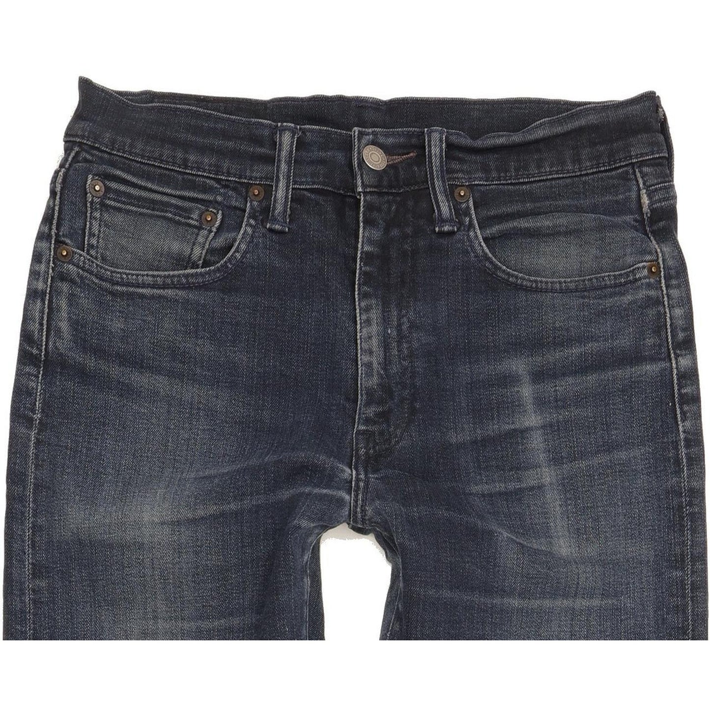 Levi's 522 Men Blue Tapered Slim Stretch Jeans W29 L32