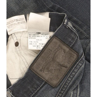 Levi's 522 Men Blue Tapered Slim Stretch Jeans W29 L32