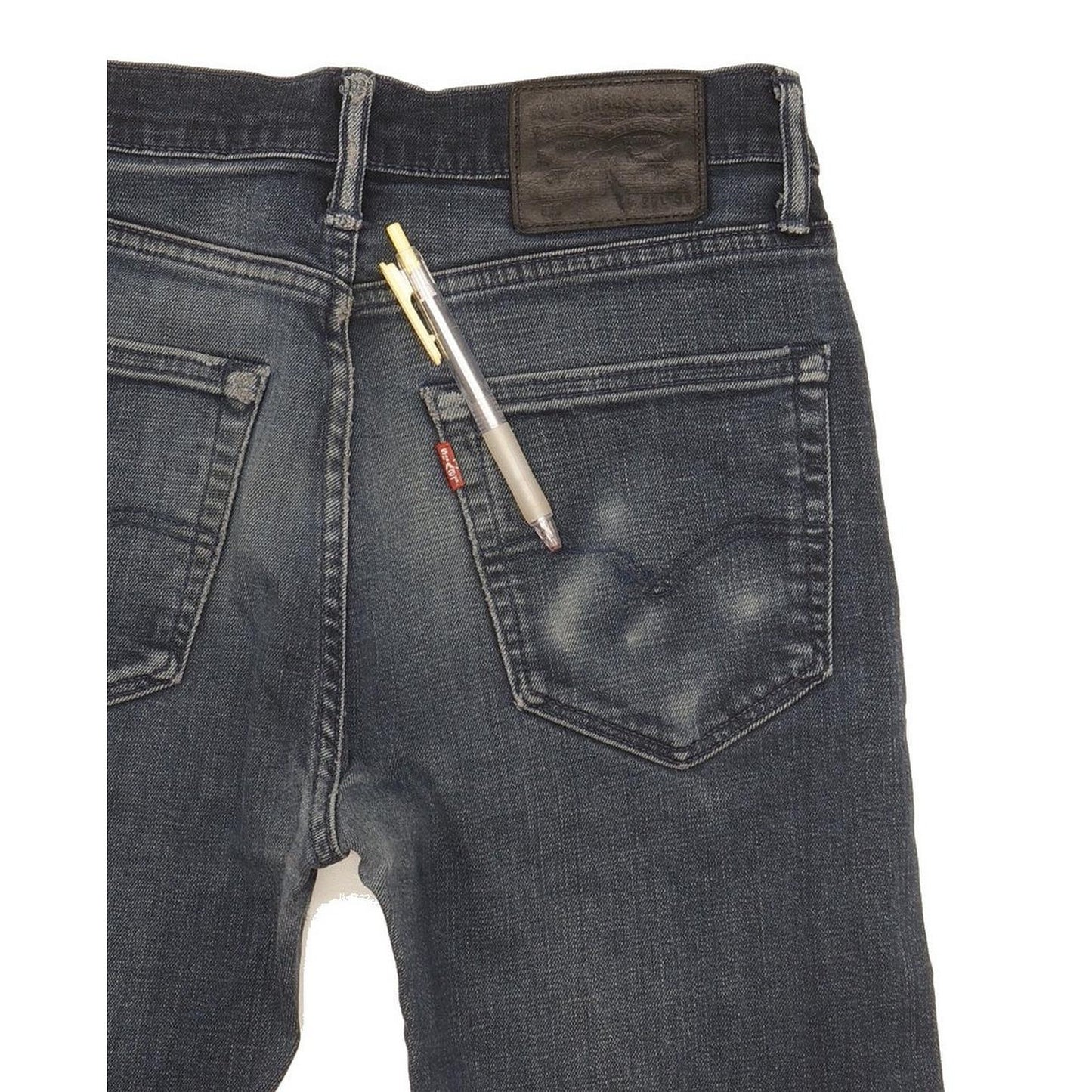 Levi's 522 Men Blue Tapered Slim Stretch Jeans W29 L32