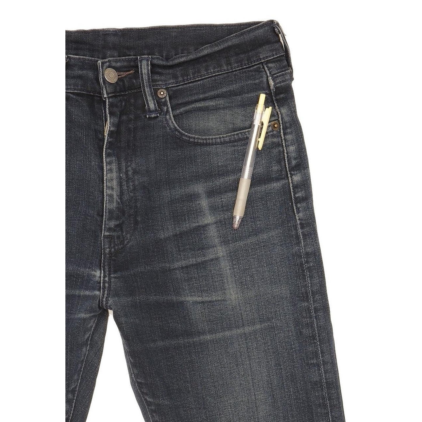 Levi's 522 Men Blue Tapered Slim Stretch Jeans W29 L32