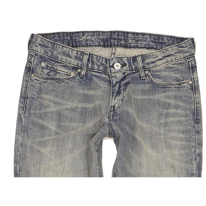 Levi's Demi Curve Women Blue Straight Slim Stretch Jeans W30 L30