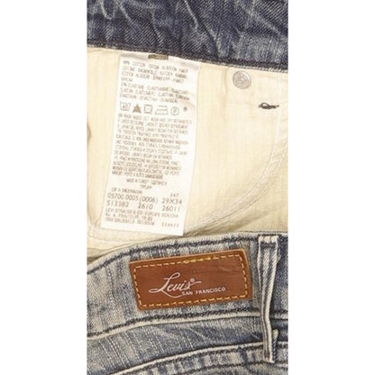 Levi's Demi Curve Women Blue Straight Slim Stretch Jeans W30 L30