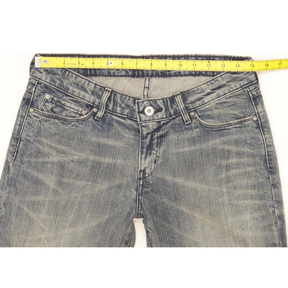 Levi's Demi Curve Women Blue Straight Slim Stretch Jeans W30 L30