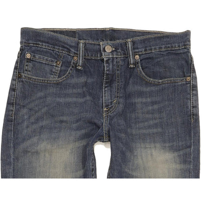 Levi's 511 Men Blue Straight Slim Stretch Jeans W31 L30