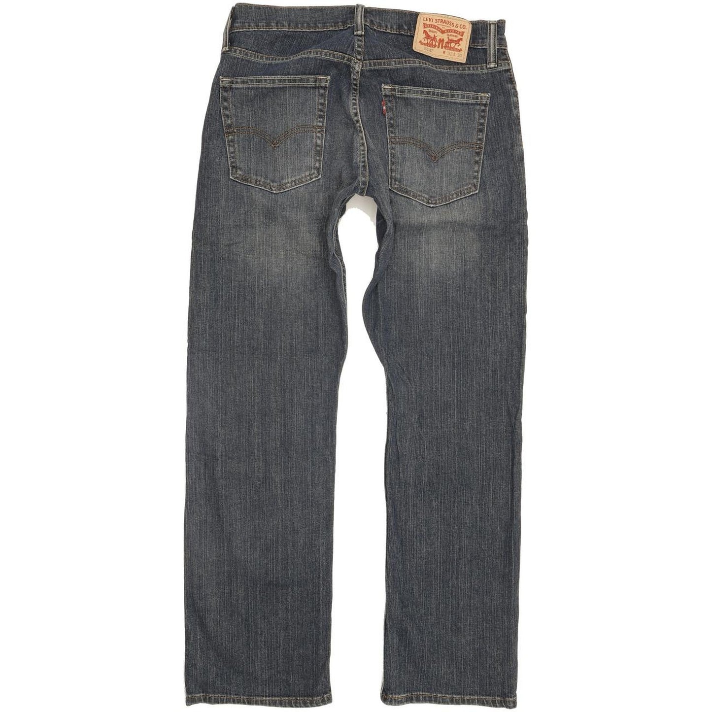 Levi's 514 Men Blue Straight Slim Stretch Jeans W31 L30