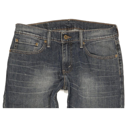 Levi's 514 Men Blue Straight Slim Stretch Jeans W31 L30