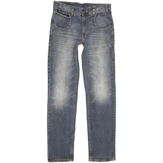 Levi's 505 Men Blue Straight Regular Stretch Jeans W32 L33