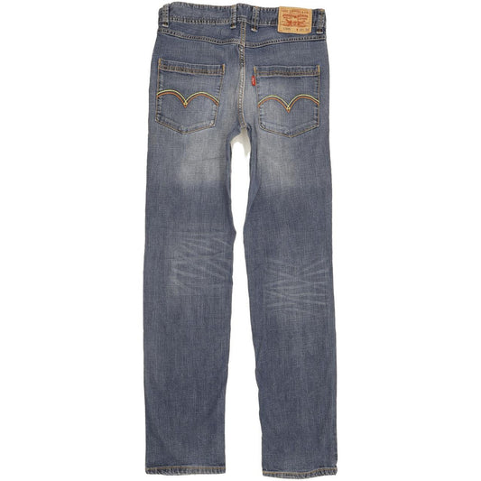 Levi's 505 Men Blue Straight Regular Stretch Jeans W32 L33