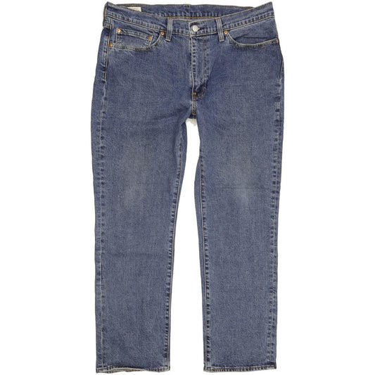 Levi's 514 Men Blue Straight Slim Stretch Jeans W36 L29