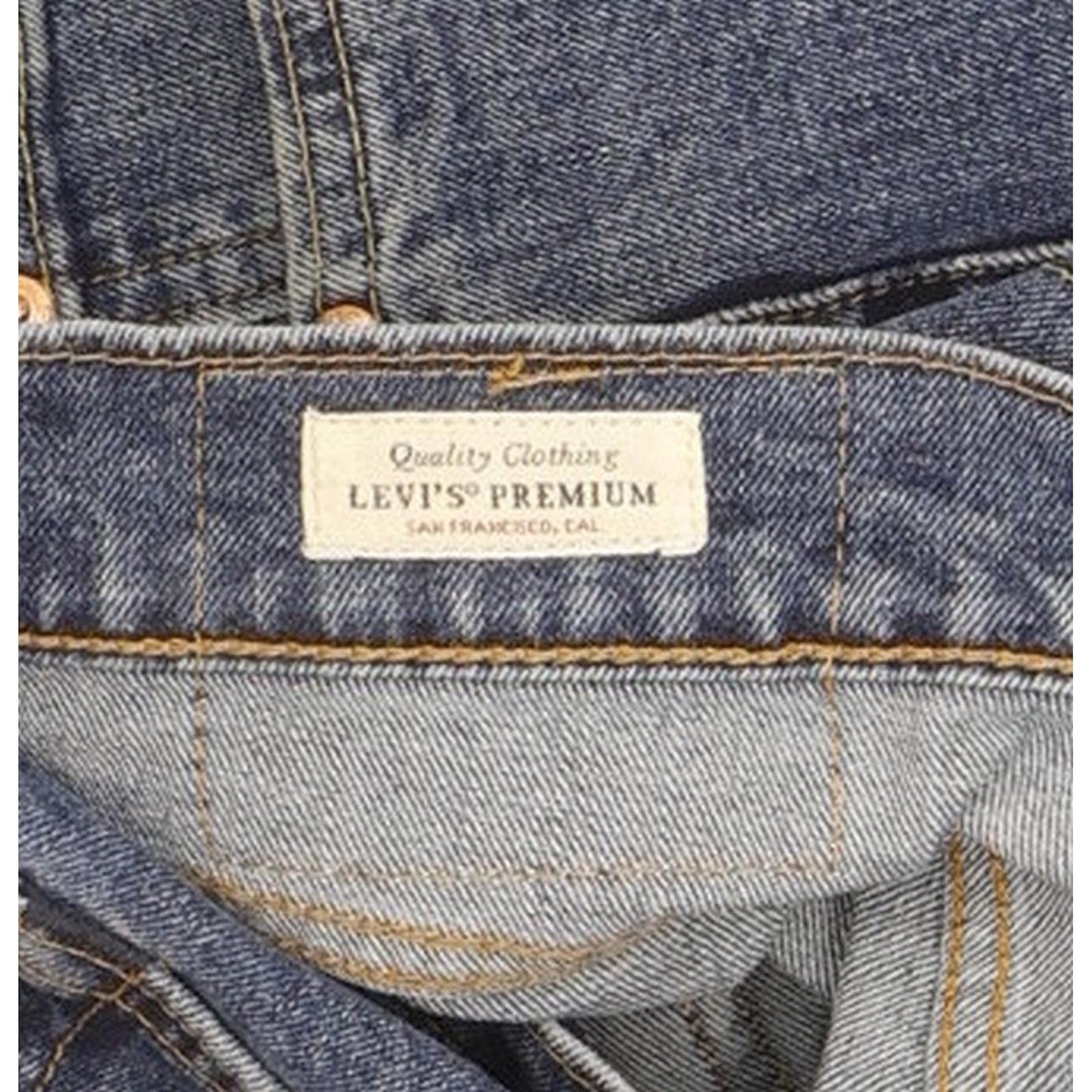 Levi's 514 Men Blue Straight Slim Stretch Jeans W36 L29