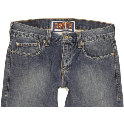 Levi's 511 Men Blue Straight Slim Jeans W32 L31