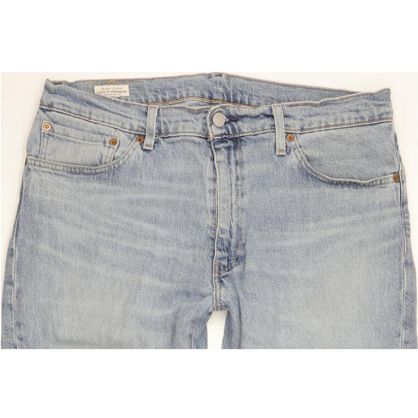 Levi's 511 Men Blue Straight Slim Stretch Jeans W36 L32