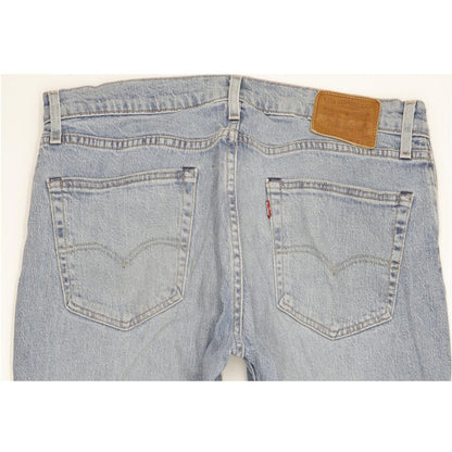 Levi's 511 Men Blue Straight Slim Stretch Jeans W36 L32