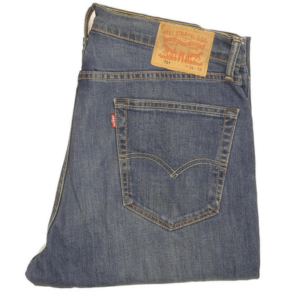 Levi's 751 Men Blue Straight Regular Jeans W36 L32