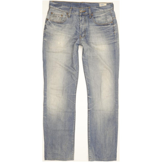 G-Star 3301 Men Blue Straight Loose Jeans W31 L31