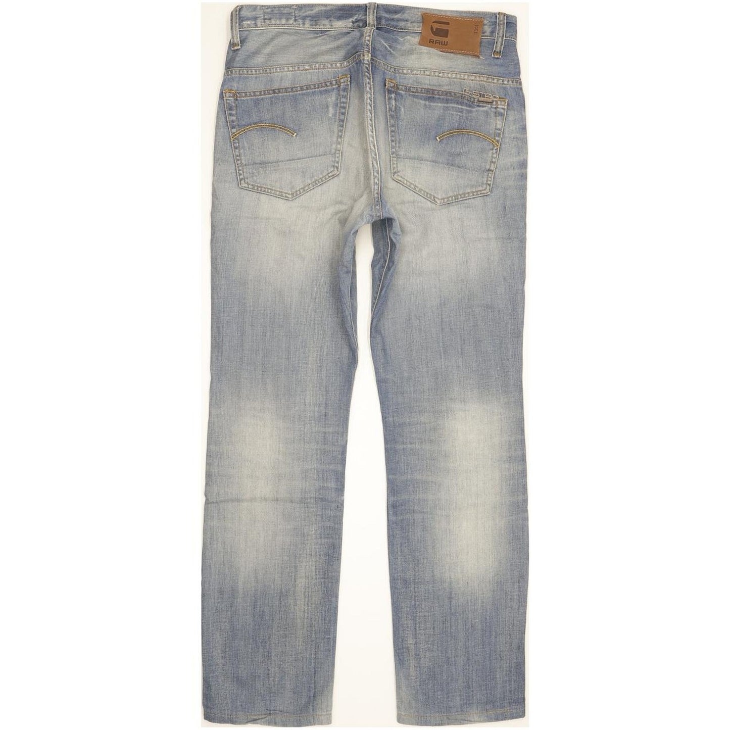 G-Star 3301 Men Blue Straight Loose Jeans W31 L31