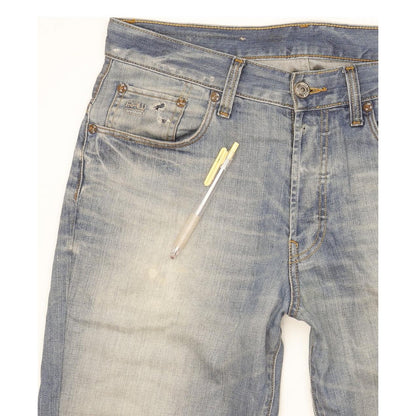 G-Star 3301 Men Blue Straight Loose Jeans W31 L31