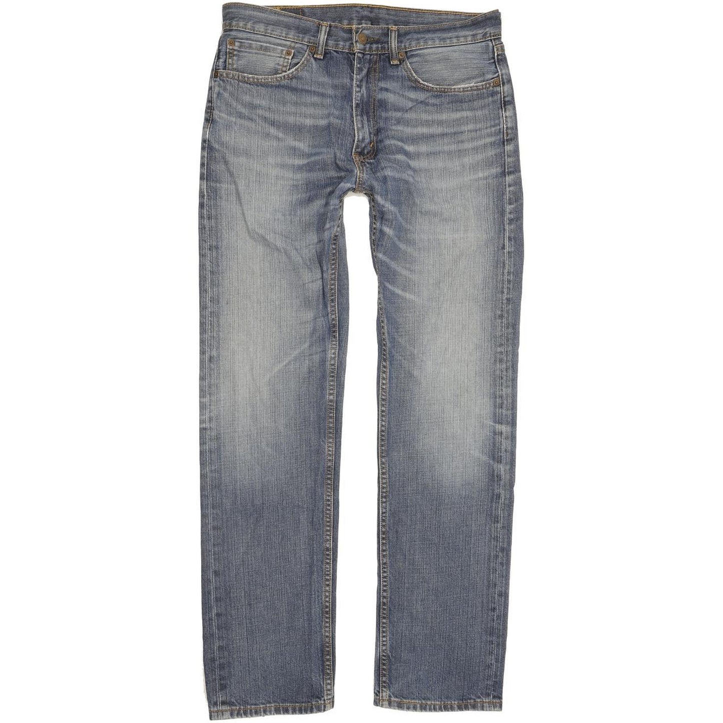 Levi's 505 Men Blue Straight Regular Jeans W34 L33